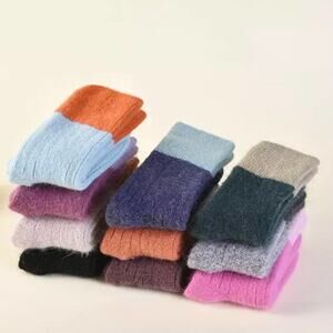 2 pair: New 2-5 years kids’ black wool boot socks